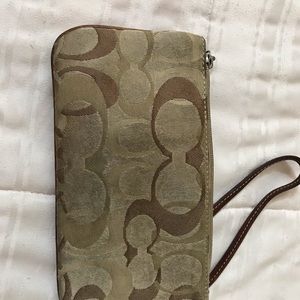 Coach wristlet